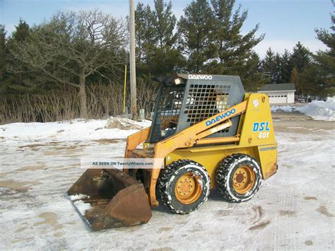 daewoo dsl 601 skid steer reviews|2000 doosan dsl 601 specs.